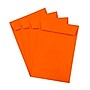 JAM Paper 6 x 9 Open End Catalog Colored Envelopes, Orange Recycled, 100/Pack (88129)~#|#~sp123307891_sc7