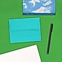 JAM Paper A2 Colored Invitation Envelopes, 4.375 x 5.75, Sea Blue Recycled, 25/Pack (70207)~#|#~sp123307976_sc7