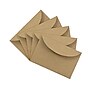 JAM Paper 3Drug Mini Recycled Kraft Envelopes, 2.3125 x 3.625, Brown Kraft Paper Bag, 100/Pack (5207691A)~#|#~sp123308015_sc7