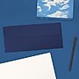 JAM Paper #10 Business Envelopes, 4.125 x 9.5, Navy Blue, Bulk 500/Box (LEBA367H)~#|#~sp123308112_sc7