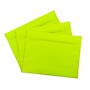 JAM Paper 9 x 12 Booklet Colored Envelopes, Ultra Lime Green, 100/Pack (5156771c)~#|#~sp123308174_sc7