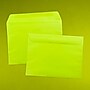 JAM Paper 9 x 12 Booklet Colored Envelopes, Ultra Lime Green, 100/Pack (5156771c)~#|#~sp123308175_sc7