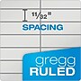 TOPS Prism Steno Pad, Gregg Ruled, Gray, 80 Sheets/Pad, 4 Pads/Pack (TOP80274)~#|#~sp123617963_sc7