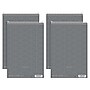 TOPS Prism Steno Pad, Gregg Ruled, Gray, 80 Sheets/Pad, 4 Pads/Pack (TOP80274)~#|#~sp123617966_sc7