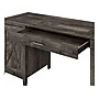 Bush Furniture Key West 54"W Computer Desk with Storage and Mid-Back Tufted Office Chair, Dark Gray Hickory (KWS020GH)~#|#~sp123622289_sc7