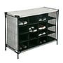 Simplify Shoe Cubby, 16 Compartment, Black (23200-BLACK)~#|#~sp12403361_sc7