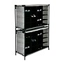 Simplify Shoe Cubby, 16 Compartment, Black (23200-BLACK)~#|#~sp12403364_sc7