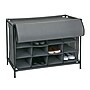 Simplify Shoe Cubby, 16 Compartment, Grey (23200-GREY)~#|#~sp12403376_sc7