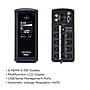CyberPower Intelligent 1000VA UPS Battery Backup and Surge Protector, 9-Outlets, Black (CP1000AVRLCD)~#|#~sp124120259_sc7