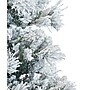 Fraser Hill Farm 6.5 ft. Flocked Snowy Pine Pre-Lit Artificial Christmas Tree, 450 Lights (FFSN065-5SN)	~#|#~sp12417291_sc7