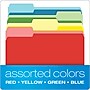 Pendaflex Hanging File Folder 25 Folders and 50 File Folders, 1/3-Cut Tab, Assorted, Letter Size, Multicolor, 75/Box (99199)~#|#~sp124309430_sc7