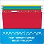Pendaflex Hanging File Folder 25 Folders and 50 File Folders, 1/3-Cut Tab, Assorted, Letter Size, Multicolor, 75/Box (99199)~#|#~sp124309431_sc7