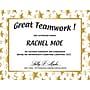 Great Papers Certificates, 8.5" x 11", Gold and White, 50/Pack (2014025)~#|#~sp124313725_sc7