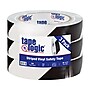 Tape Logic 1" x 36 yds. Striped Vinyl Safety Tape, Black/White, 3/Pack (T91363PKBW)~#|#~sp124513929_sc7