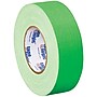 Tape Logic 2" x 50 yds. x 11 mil Gaffers Tape,  Fluorescent Green, 24/Carton~#|#~sp124514429_sc7
