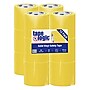 Tape Logic Caution/Physical 4" x 36 yds. Hazard Vinyl Safety Tape, Yellow, 12/Pack (T9436Y)~#|#~sp124514827_sc7