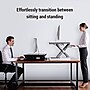 FlexiSpot 41"W Manual Sit-Stand Desk Converter, Black (M4B-E-US)~#|#~sp12472592_sc7