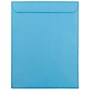 JAM Paper 10 x 13 Open End Catalog Colored Envelopes, Blue Recycled, 25/Pack (87725a)~#|#~sp12489299_sc7