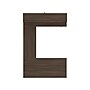 Bestar Logan 66" U-Shaped Desk with Hutch, Brown (46410-52)~#|#~sp125660201_sc7