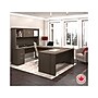 Bestar Logan 66" U-Shaped Desk with Hutch, Brown (46410-52)~#|#~sp125660203_sc7