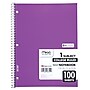 Mead 1-Subject Notebooks, 8" x 11", College Ruled, 100 Sheets, Each (6622)~#|#~sp125996325_sc7