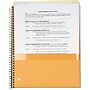 Five Star Wirebound Notebook, 1-Subject Notebook, 8.5" x 11", College Ruled, 100 Sheets, Black (72057)~#|#~sp125996446_sc7