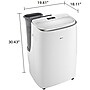 LG DUAL Inverter 115-Volt 14000 BTU (10000 BTU DOE) Portable Air Conditioner with Remote, WiFi Enabled, White (LP1419IVSM)~#|#~sp126566761_sc7