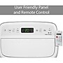 LG DUAL Inverter 115-Volt 14000 BTU (10000 BTU DOE) Portable Air Conditioner with Remote, WiFi Enabled, White (LP1419IVSM)~#|#~sp126566766_sc7
