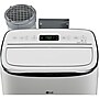 LG DUAL Inverter 115-Volt 14000 BTU (10000 BTU DOE) Portable Air Conditioner with Remote, WiFi Enabled, White (LP1419IVSM)~#|#~sp126566860_sc7