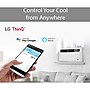 LG DUAL Inverter 115-Volt Window Air Conditioner with Remote, WiFi Enabled, White (LW1517IVSM)~#|#~sp126566977_sc7