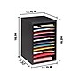 AdirOffice 500 Series 11 Compartment Wooden Literature Organizer, 10.75" x 11.8", Black (500-11-BLK)~#|#~sp126585933_sc7