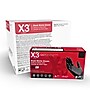 X3 Powder-Free Nitrile Gloves, Latex Free, XL, Black, 100/Box, 10 Boxes/Carton (BX348100-CC)~#|#~sp126681195_sc7