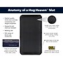 M+A Matting Hog Heaven Anti-Fatigue Commercial Floor Mat, 3' x 12', Black (4210312100)~#|#~sp126828404_sc7