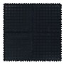 M + A Matting Hog Heaven 36" Modular Tile Anti-Fatigue Mat, 3' x 3', Black Center (447201100)~#|#~sp126828489_sc7