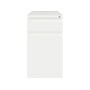 Hirsh 2-Drawer Mobile Vertical File Cabinet, Letter Size, Lockable, 27.75"H x 15"W x 19.88"D, White (25033)~#|#~sp126837092_sc7