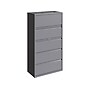 Hirsh HL10000 Series 5-Drawer Lateral File Cabinet, Locking, Letter/Legal, Arctic Silver, 36" (23747)~#|#~sp126837117_sc7