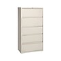 Hirsh HL10000 Series 5-Drawer Lateral File Cabinet, Locking, Letter/Legal, Putty, 36" (17901)~#|#~sp126837120_sc7