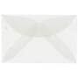 JAM Paper 3Drug Translucent Vellum Mini Envelopes, 2.3125 x 3.625, Clear, Bulk 1000/Carton (LECV900B)~#|#~sp126919177_sc7