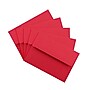 JAM Paper 4Bar A1 Colored Invitation Envelopes, 3.625 x 5.125, Red Recycled, 50/Pack (900927182I)~#|#~sp126919288_sc7