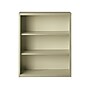 Hirsh HL8000 Series 42"H 3-Shelf Bookcase with Adjustable Shelves, Putty Steel (21989)~#|#~sp127029221_sc7