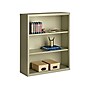 Hirsh HL8000 Series 42"H 3-Shelf Bookcase with Adjustable Shelves, Putty Steel (21989)~#|#~sp127029223_sc7