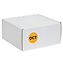 Tape Logic 2" Circle "OCT" Months of the Year Label, Fluorescent Orange, 500/Roll~#|#~sp127287389_sc7