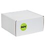 Tape Logic 1" Circle "NOV" Month of the Year Labels, Fluorescent Green, 500/Roll~#|#~sp127287405_sc7