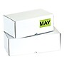 Tape Logic 3" x 2" Rectangle "MAY" Months of the Year Label, Fluorescent Green, 500/Roll~#|#~sp127287604_sc7
