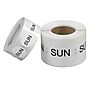 Tape Logic 1" Circle "SUN" Days of the Week Label, White, 500/Roll~#|#~sp127288064_sc7