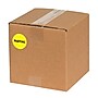 Tape Logic 2" Circle "Partial" Inventory Label, Fluorescent Yellow, 500/Roll~#|#~sp127288178_sc7