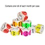 Tape Logic 2" Circle Easy Order Packs Months of The Year Pre Printed Inventory Label, 12/Case~#|#~sp127288276_sc7