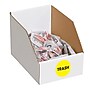 Tape Logic 2" Circle "Trash" Inventory Label, Fluorescent Yellow, 500/Roll (DL1275)~#|#~sp127288277_sc7