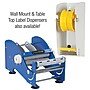 Tape Logic 1 1/2" Circle Inventory Label, Light Blue, 500/Roll (DL612C)~#|#~sp127288505_sc7