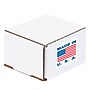 Tape Logic Labels, "Made in U.S.A., 2" x 2", Red/White/Blue, 500/Roll (USA304)~#|#~sp127288999_sc7